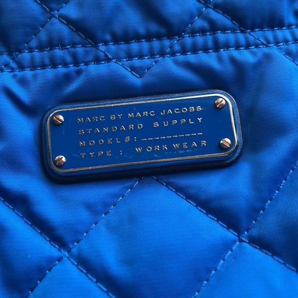 Marc by Marc Jacobs Blue Quilted Standard Supply Tote - Picture 2 of 4